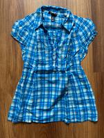 Umstandsmode Umstandsbluse H&M Gr. S Blau kariert Sachsen - Neugersdorf Vorschau
