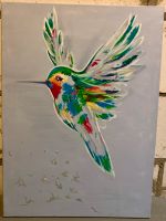 Bild | Kunst | Unikat | Kolibri | Leinwand | DinA1 Nordrhein-Westfalen - Paderborn Vorschau