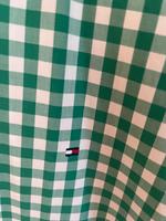 ❤️ Tommy Hilfiger ❤️ kurzarm Hemd Gr L grün weiß kariert Bayern - Partenstein Vorschau