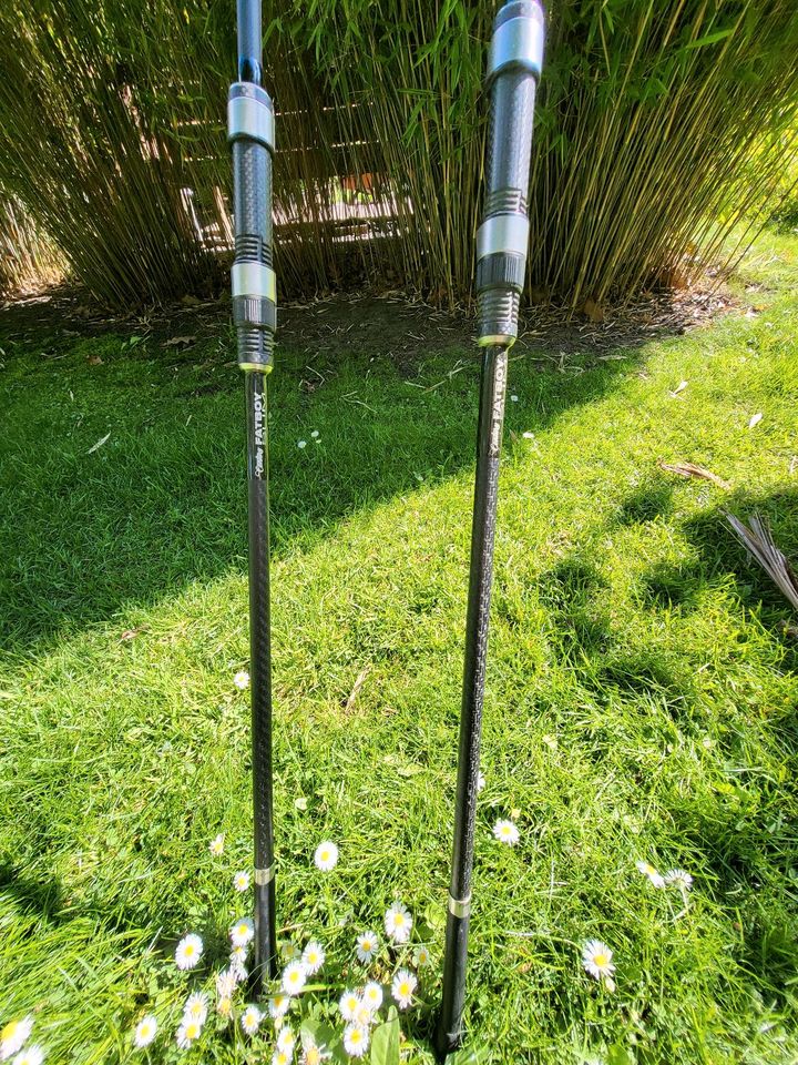 2x Century Fat Boy Slim FBS 12ft  3 1/2lbs Karpfenrute Carp in Herne