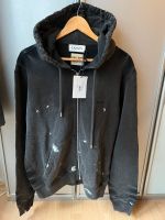 Lanvin x Gallery Dept. Kapuzenzipjacke Hoodie Schwarz Gr. L Paint Baden-Württemberg - Pforzheim Vorschau