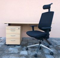Büro Set Schreibtisch, Stuhl und Container Rheinland-Pfalz - Bad Sobernheim Vorschau