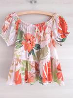 Zara Damenbluse Babydoll Blüten rosa Gr. XS Thüringen - Elxleben an der Gera Vorschau