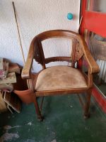 Armlhenen Sessel Stuhl Antik Jugendstil Holz Berlin - Wilmersdorf Vorschau