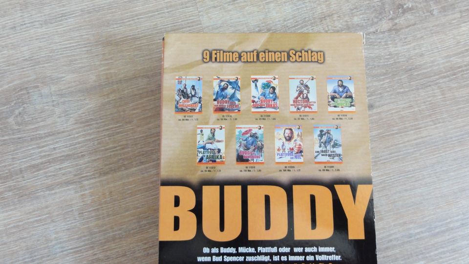 Buddy Big Box 9 Filme DVD super Zustand in Berlin