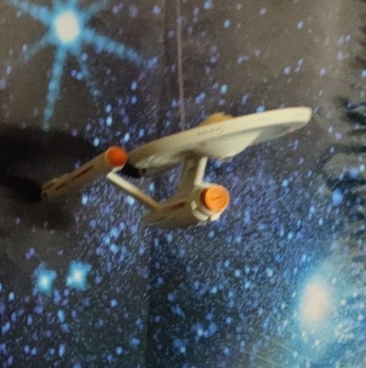 Raumschiff  Enterprise NCC-1701 Modell -Star Trek- (TOP DEKO-Set) in Gerolstein