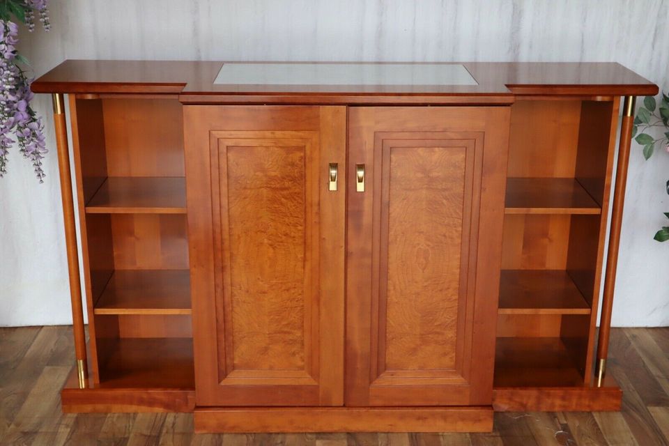 Nr.1521b Form Exclusiv-Wien Fernsehschrank Sideboard Kirschbaum in Wiesbaum