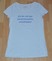 Shirt EDC, Farbe graublau,  Motiv Spruch, Gr. M, Zustand sehr gut Brandenburg - Spremberg Vorschau