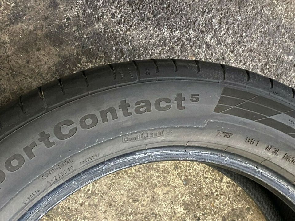 2x Sommerreifen Continental SportContact 5 235/55 R18 100V A580 in Kevelaer