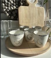 Greengate Mini Latte Cups 6 Stück silberfarben Espresso Lübeck - St. Jürgen Vorschau