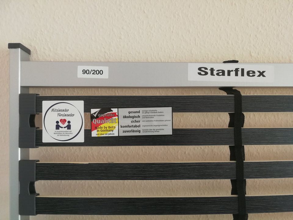 Lattenrost Beco Starflex NV 180x200 zwei Stück 90x200 NEU in Dresden