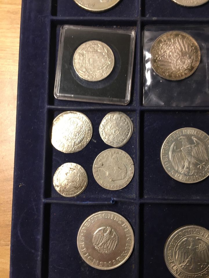 Silbermünzen Thaler & Reichsmark in Weil am Rhein