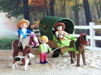 Playmobil Planwagenfahrt mit Cowboykids u. Reiter Nordrhein-Westfalen - Leverkusen Vorschau
