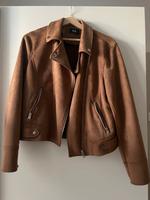 Lederjacke (Velours), Damen, Größe 40 Nordrhein-Westfalen - Köln Vogelsang Vorschau