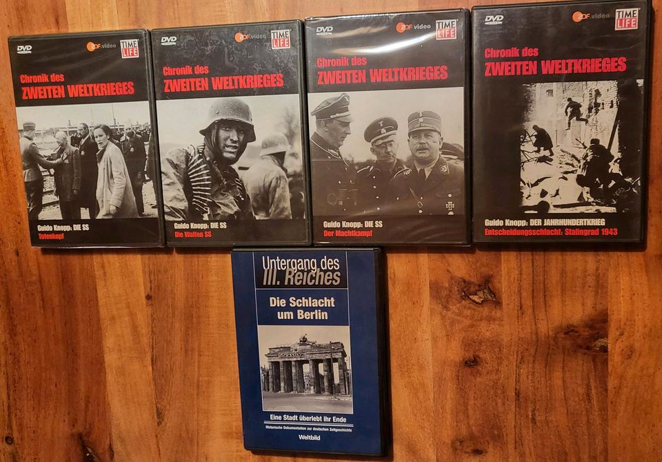 DVD Sammlung, Chronik des zweiten Weltkriegs in Rugendorf
