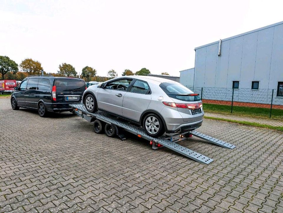 PKW Autotransport Abschleppdienst Auto-Trailer Überführung A-»B in Rahden