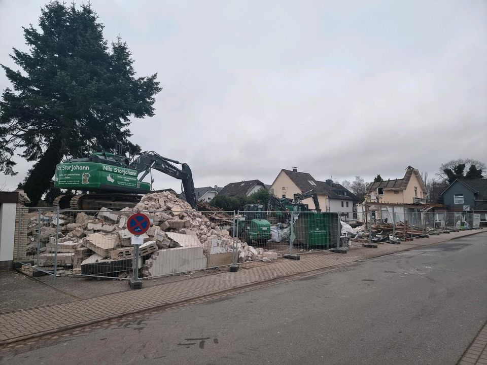 Bauschutt brechen Holz Schreddern Baumwurzeln Schreddern in Tornesch