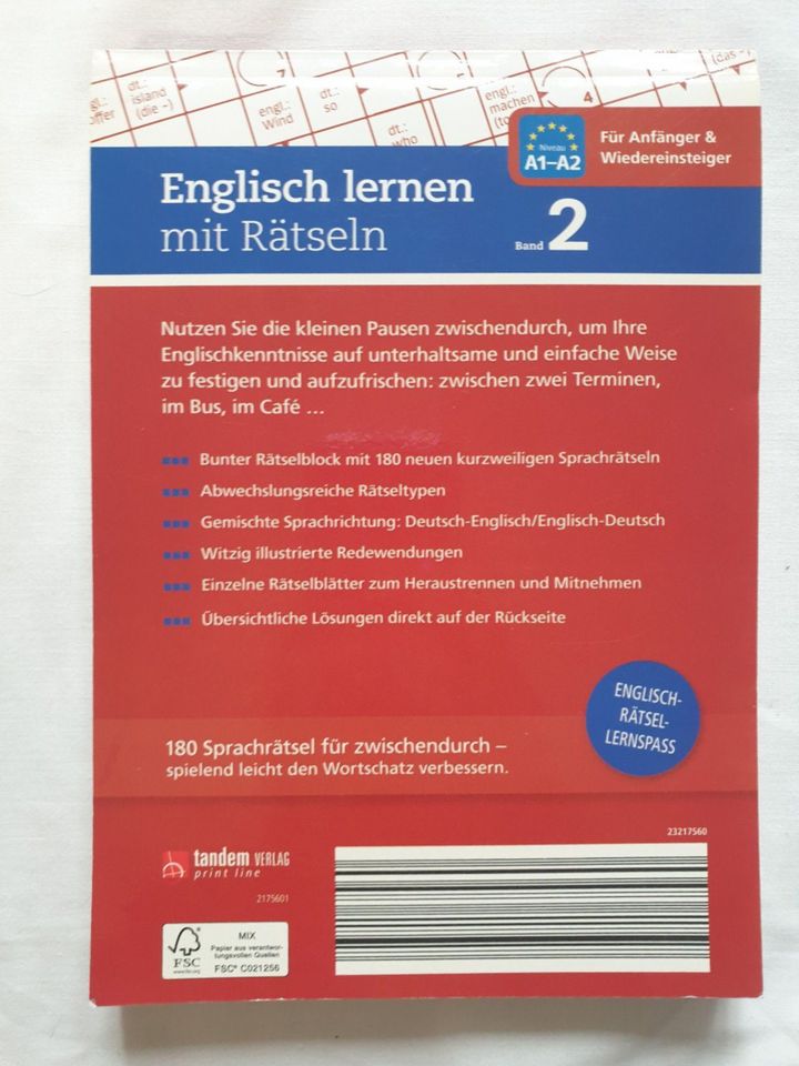 Englisch lernen 2x Set Buch CD Kurs Anfänger Fortgeschrittene in Metzingen