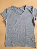 T-Shirt grau V-Ausschnitt Größe 40 Bayern - Eckental  Vorschau