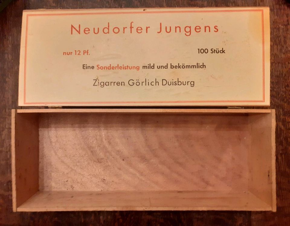 Duisburg Neudorf Zigarren Kiste gebraucht in Duisburg
