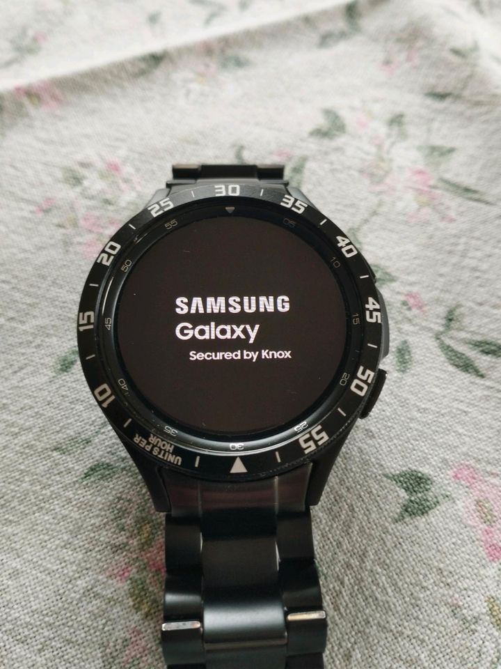 Samsung Galaxy Watch 4 46mm Classic LTE Titan EKG/Blutdruck OVP in Wald