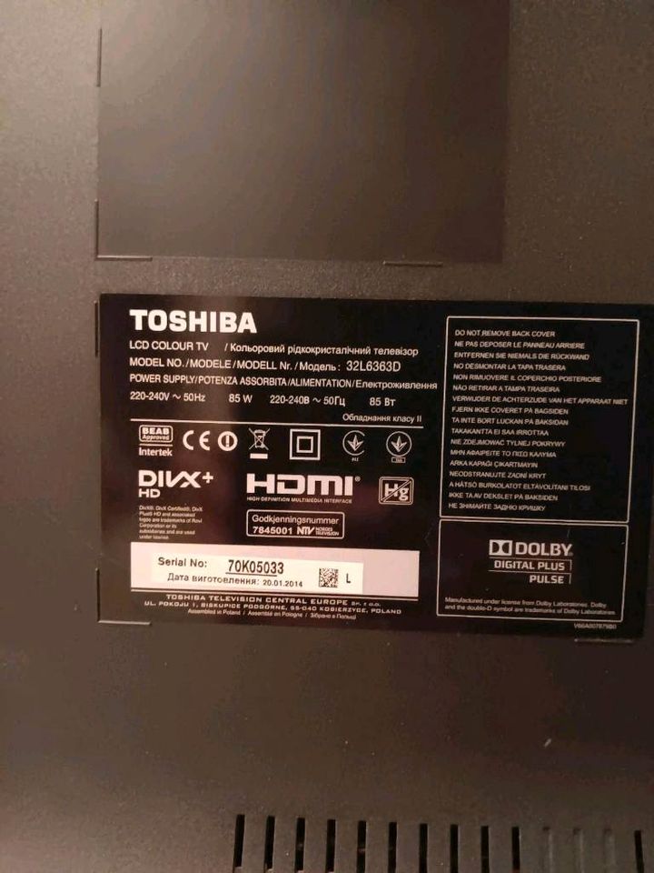 Toshiba 32L6363D in Amstetten