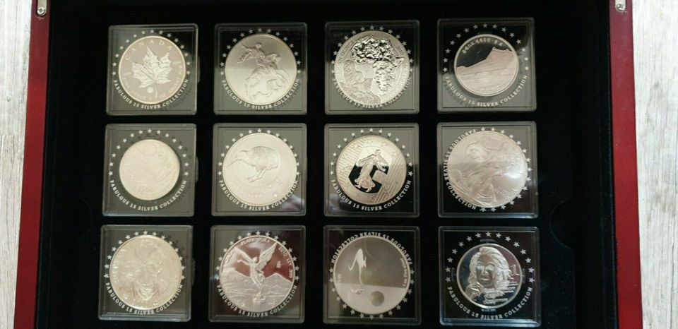 Silbermünzen Fabulous 15 Silber-Collection 2010 als Satz in Sachsen-Anhalt  - Teutschenthal | eBay Kleinanzeigen ist jetzt Kleinanzeigen