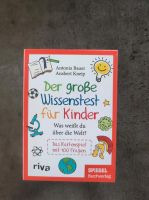 Der große Wissenstest für Kinder ab 8 J. NEU Spiegel Buchverlag Rheinland-Pfalz - Wallertheim Vorschau