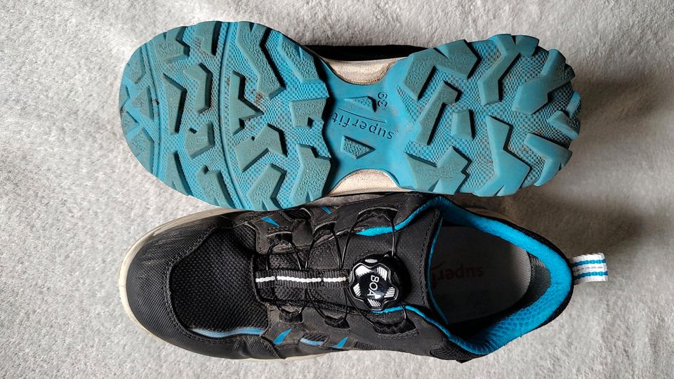 Superfit Schuhe schwarz BOA-Verschluss Größe 39 in Neuss