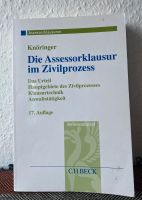 Knöringer Die Assessorklausur im Zivilprozess 17. Auflage Häfen - Bremerhaven Vorschau