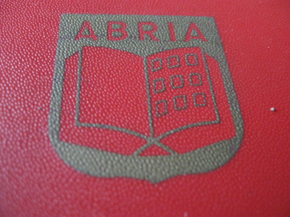 ABRIA - Briefmarkenalbum in Zschadraß