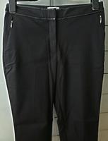 Businesshose schwarz mit Lederbesatz Gr.S 36 H&M Neuwertig Brandenburg - Beeskow Vorschau