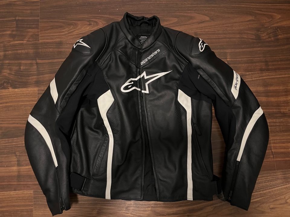 Alpinestars Faster V2 Lederjacke/Motorradjacke in Bexbach