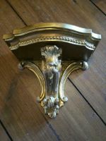 Alte Wandkonsole antik gold shabby old style chic Holz Berlin - Charlottenburg Vorschau