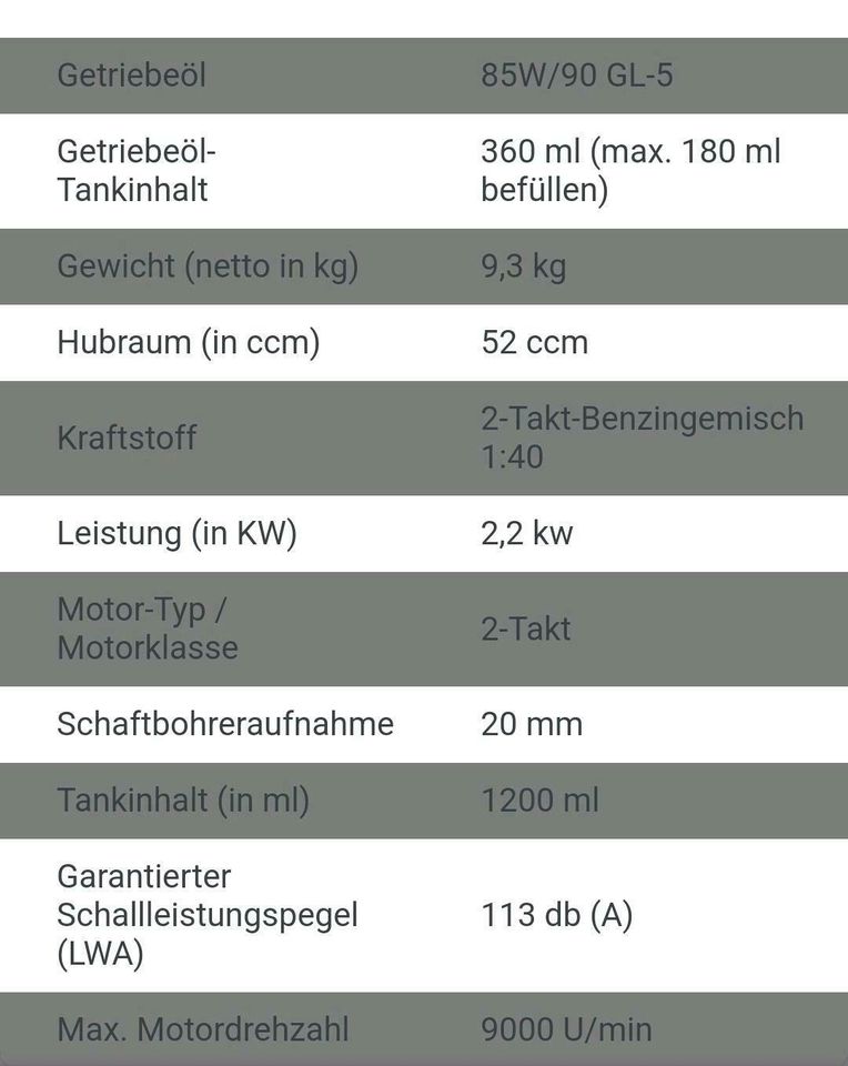 Erdbohrer zu vermieten (Bremen) in Bremen