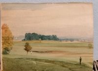 Julius Ullmann 3x Aquarell Bayern - Bernau am Chiemsee Vorschau