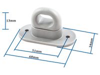 Drehwirbelverschluß PVC, Set 10 Stück (für Anhänger Planen etc ) Nordrhein-Westfalen - Burbach Vorschau