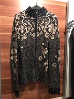 Showshirt / Showoberteil/ Slinky schwarz Gold Silber S 36 Sachsen-Anhalt - Magdeburg Vorschau