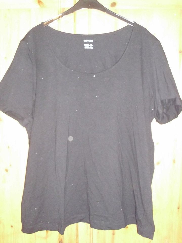 T - Shirt / Tunika / Longshirt Schwarz Gr 52 / 54 *** Neu *** in Harsum