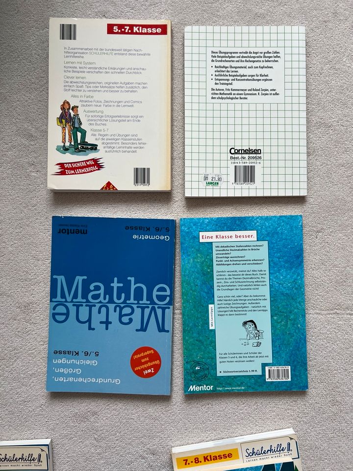 Mathematik Bruchrechnung,Arithmetik, Gleichungen, Set Übungsheft in Leichlingen