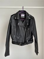 BERSHKA Biker Jacke aus Kunstleder, schwarz, Größe M (neu) Niedersachsen - Braunschweig Vorschau