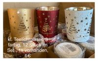Teelichtgläser, Weihnachtsdeko, Tischdekoratiom Nordrhein-Westfalen - Hürth Vorschau