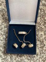 Modeschmuck set Ohrringe, Ring Kette Strass Hessen - Kaufungen Vorschau