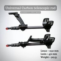 Universal Carbon Teleskopgestänge für Garrett Apex, AT Pro.. Dortmund - Derne Vorschau