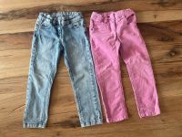 2 Jeans rosa und helles Blau 98 Mädchen Bayern - Gilching Vorschau