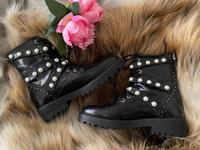 ZARA Boots Stiefel Perlen Gr. 36 ❤️ Mülheim - Köln Holweide Vorschau