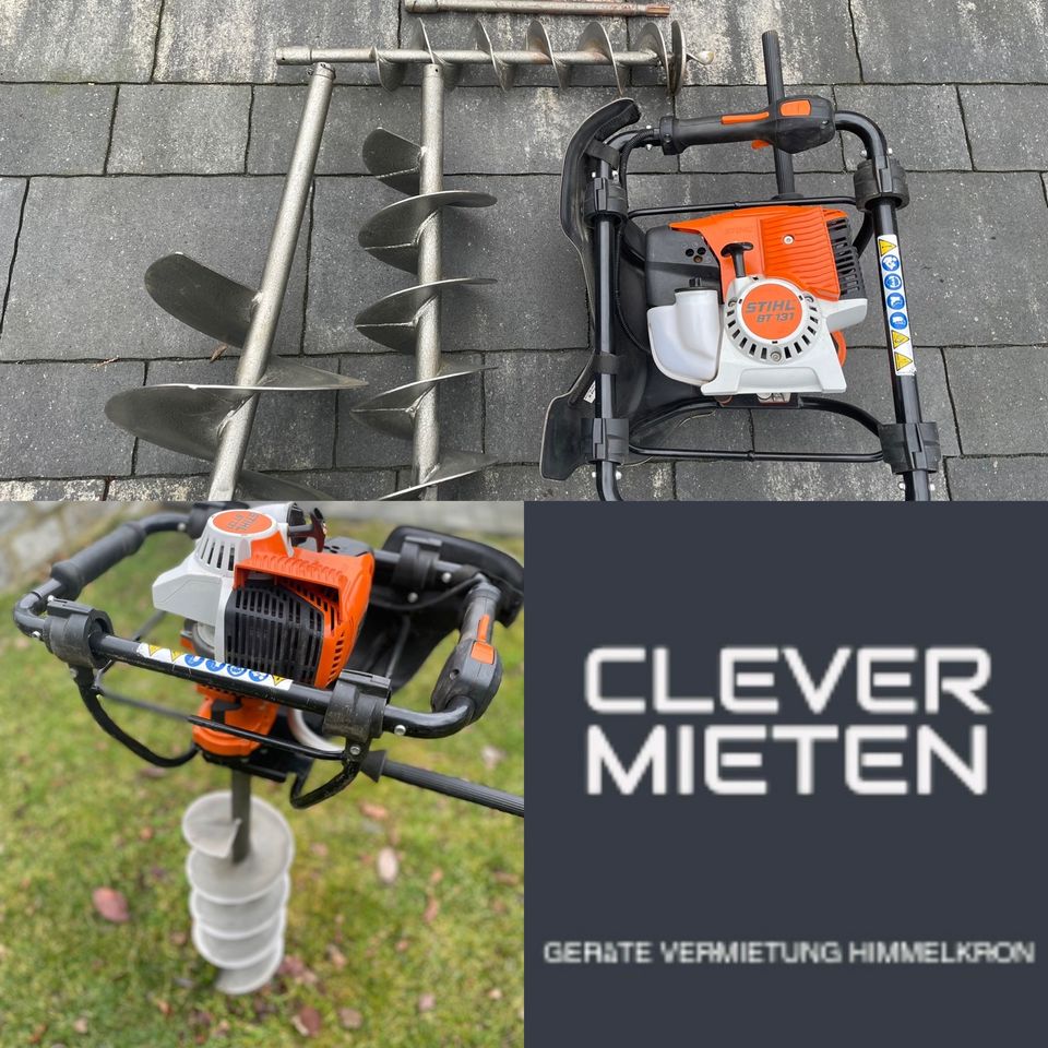 Stihl Erdbohrer inkl. Bohrer- CLEVER MIETEN ⬅️ in Bayreuth