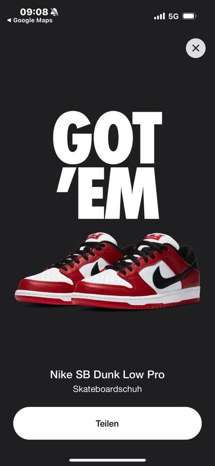 Nike SB Dunk Low Pro - Varsity Red in Erkelenz