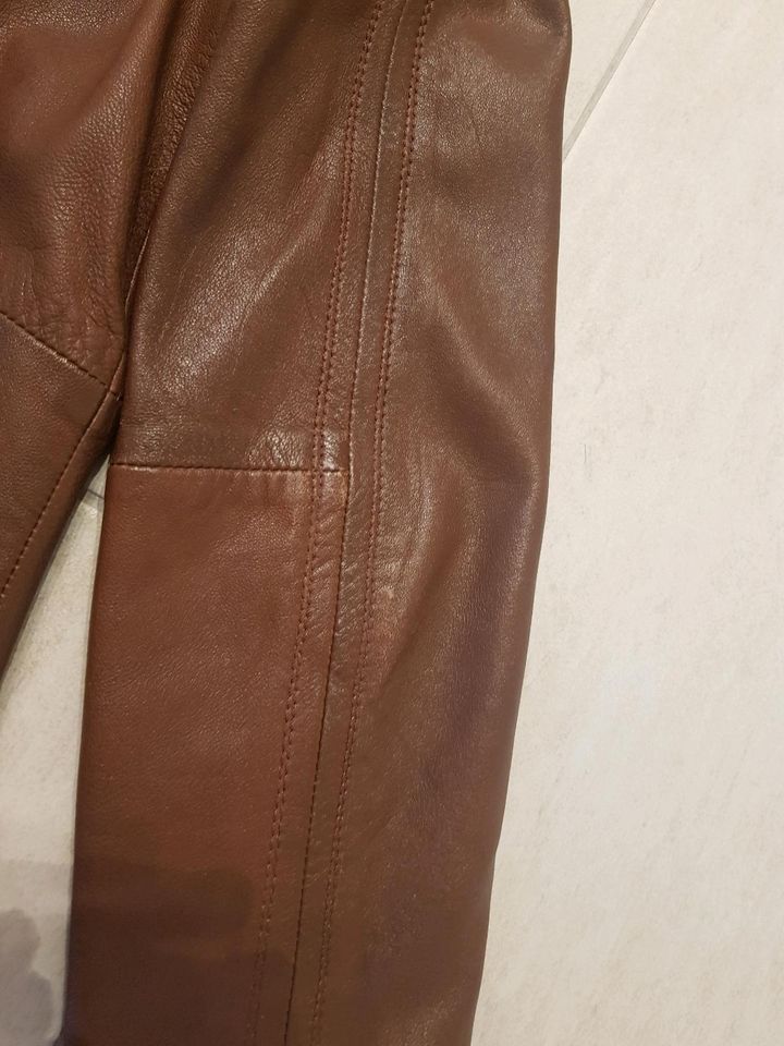 Lederjacke Jacke Leder edc Esprit Größe L Sheep Leather in Kreuztal