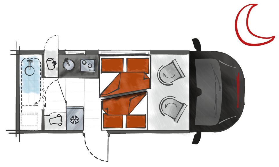 Wohnmobil MIETEN Campingbus Teilintegriert Camper Reisemobil X150 in Riesa